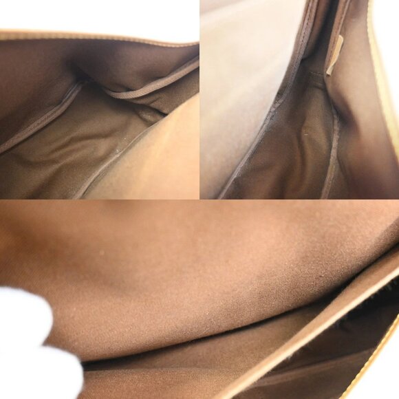 LOUIS VUITTON Saumur 35 Shoulder Bag Monogram Leather BN France M42254 70YH580 - Picture 11 of 16